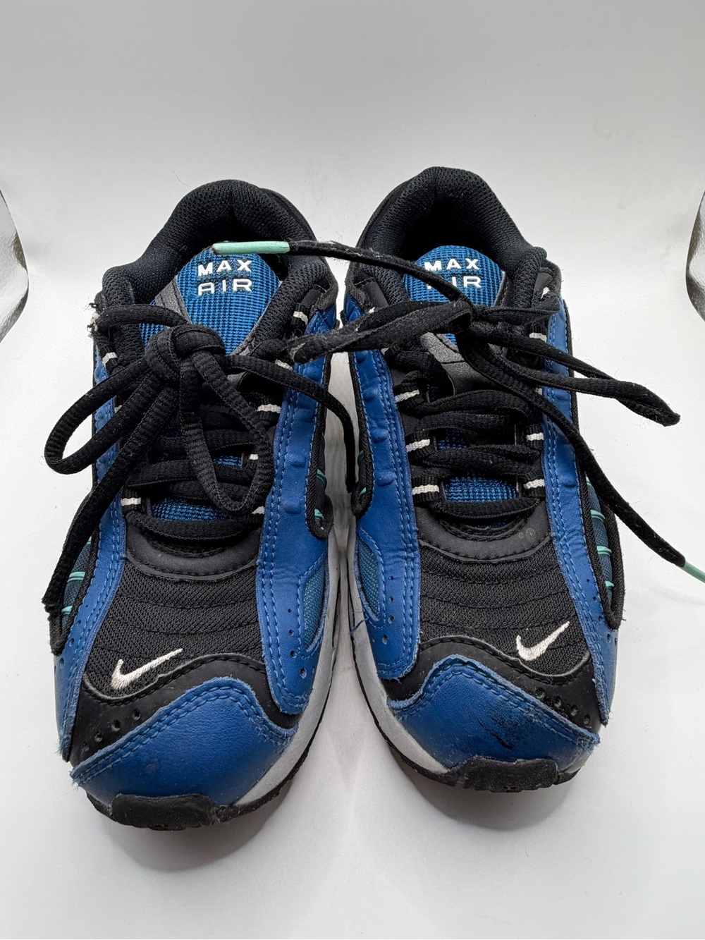 Nike Kids Blue and Black Max Air Sneakers